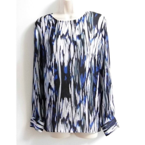 VINCE CAMUTO multi color Blouse L - Picture 3 of 8